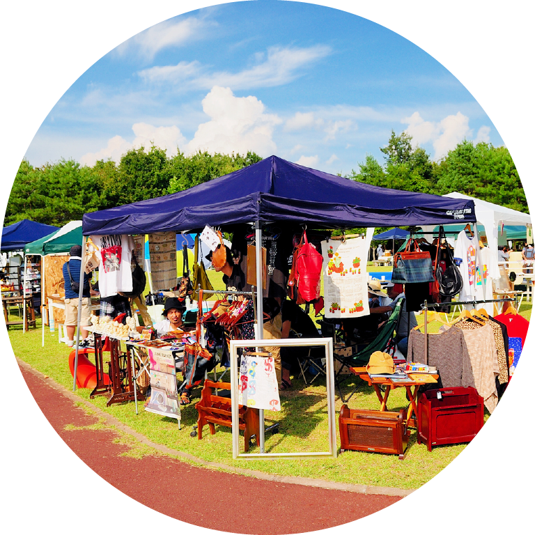 丘の上のマルシェ